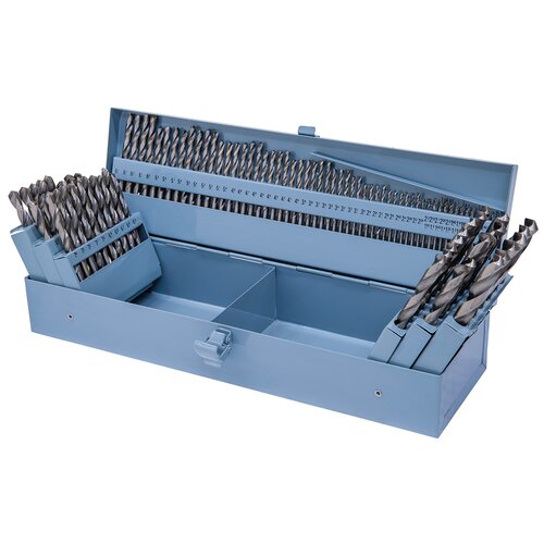 118 kom. set HSS svrdla, 1-13 mm