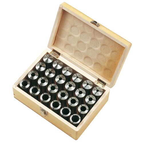 Set 5C steznih čahura za okrugle provrte, 3 - 26 mm, 24 kom.