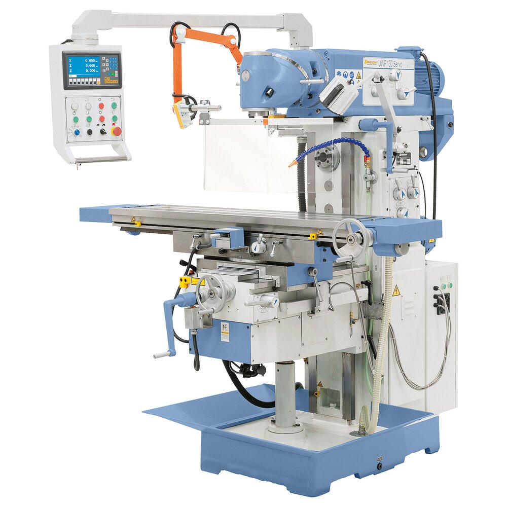Univerzalna glodalica UWF 130 Servo s 3-osnim digitalnim pokazivačem ES-12 H