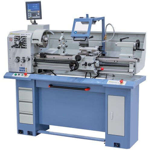 Gear-head gap bed lathe Master 165 Pro incl. 3-axis digital readout ES-12 V